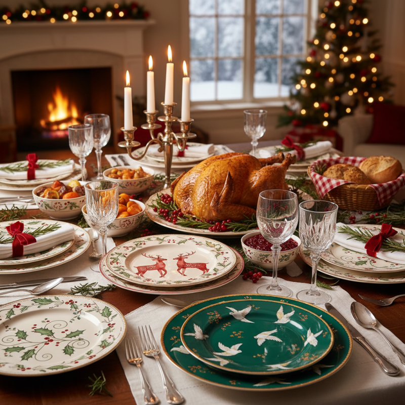 Top 10 Tips for Choosing the Best Ceramic Holiday Plates for Your Festive Table