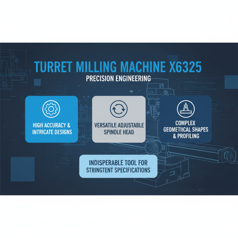 Top 10 Benefits of Using a Turret Milling Machine X6325 for Your Projects