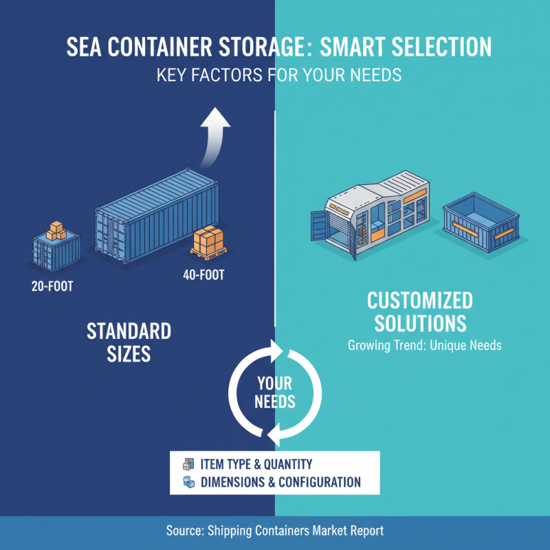 How to Choose the Best Sea Container Storage Options for Your Needs