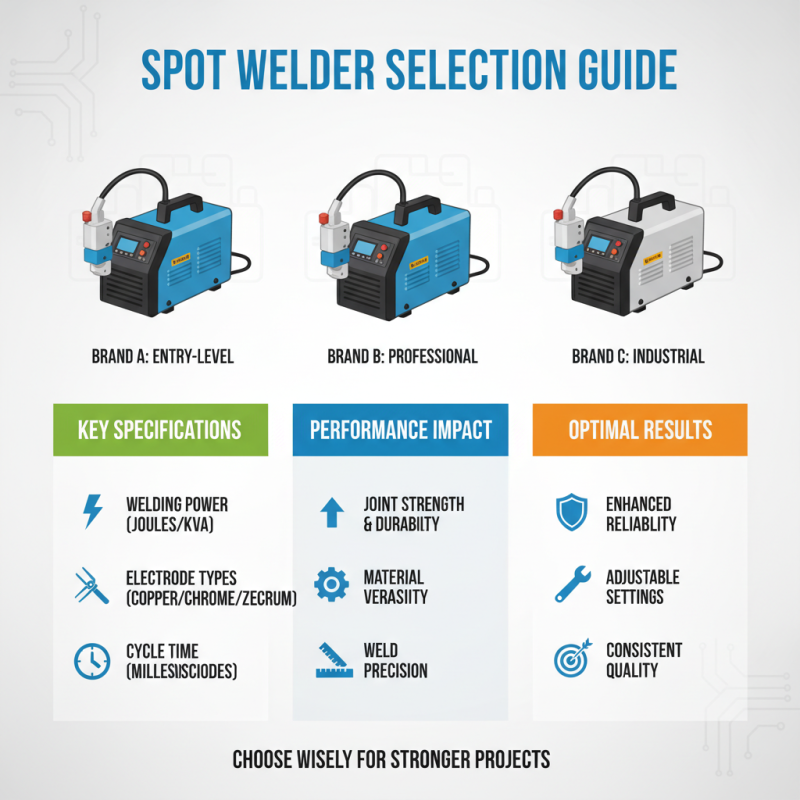 How to Choose the Right Spot Welder for Your Welding Projects