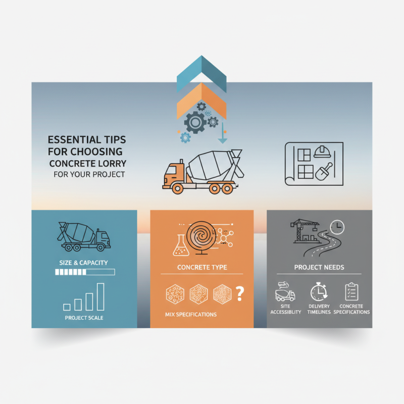 Essential Tips for Choosing the Right Concrete Lorry for Your Project