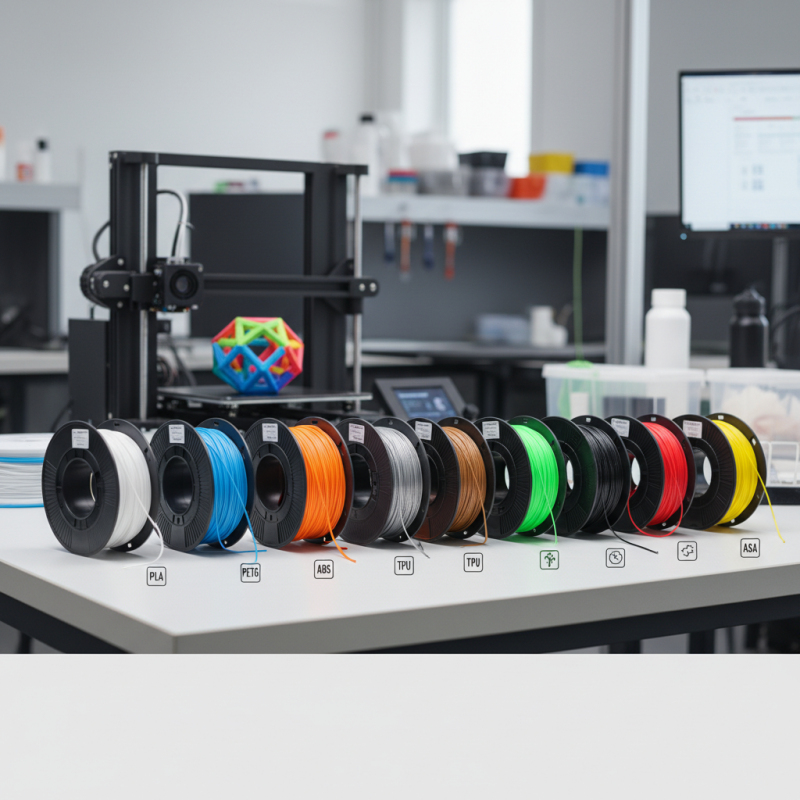 The Best 10 Types of 3D Printer Filaments You Need to Know About