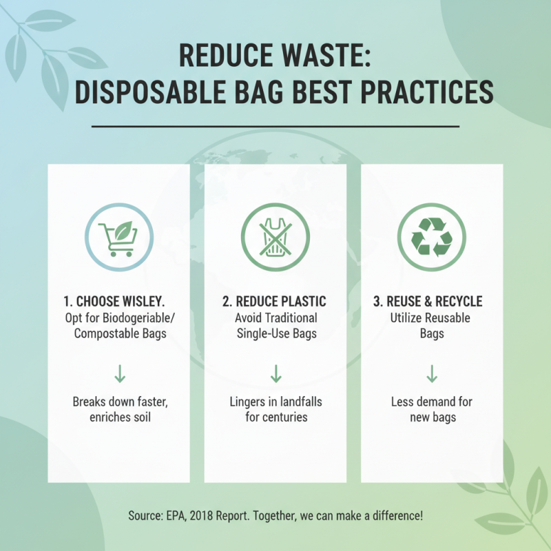 How to Choose the Right Disposable Bags for Your Needs and Reduce Waste