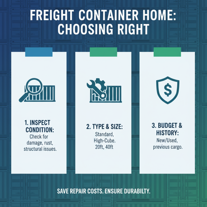 10 Essential Tips for Building Your Own Freight Container Home