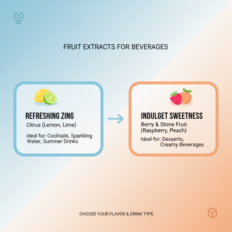 How to Use Natural Fruit Flavor Extracts for Delicious Beverages and Recipes