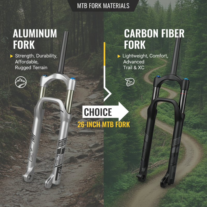 How to Choose the Right 26 Inch Mountain Bike Fork for Your Riding Style