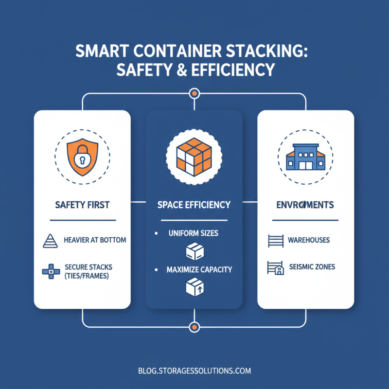 How to Effectively Stack Containers for Maximum Space Efficiency and Safety