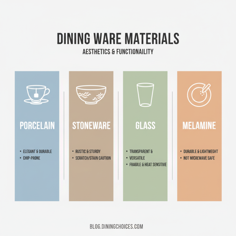 How to Choose the Perfect Dining Ware Set for Your Home
