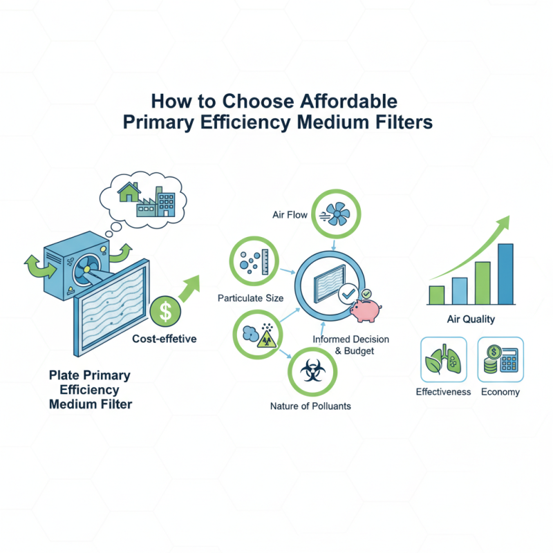 How to Choose Cheap Plate Primary Efficiency Medium Filters for Your Needs