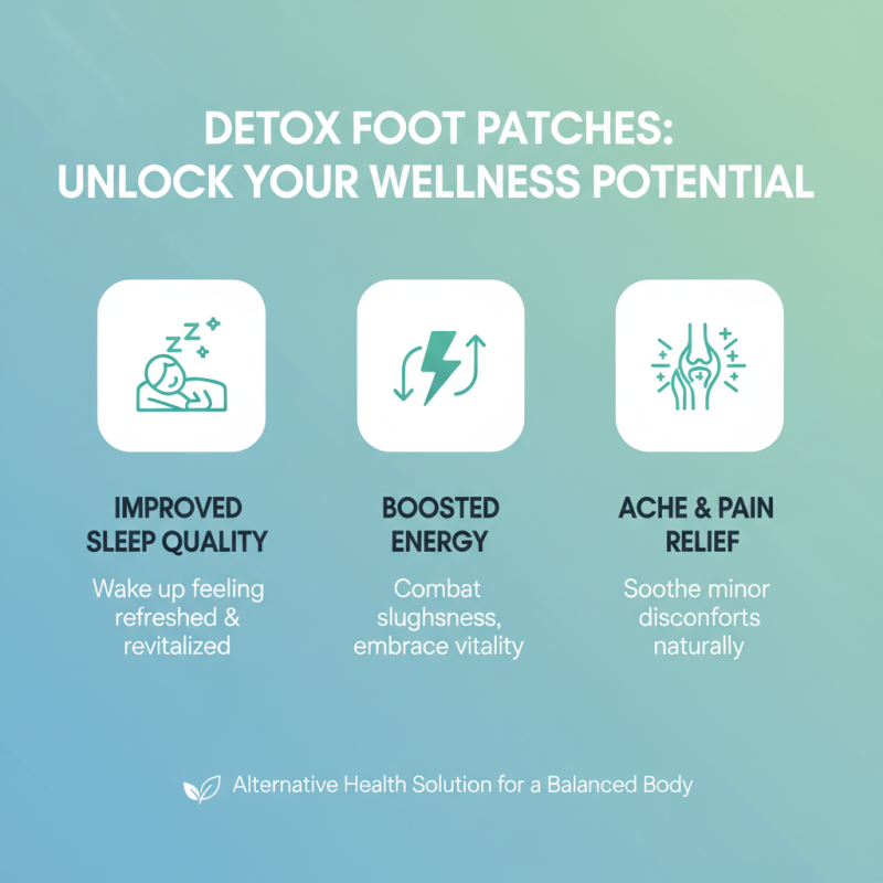 Top Detox Patches For Feet Benefits and How They Work for Your Health