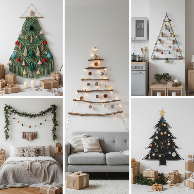 Best Wall Christmas Tree Ideas to Save Space and Maximize Holiday Decor