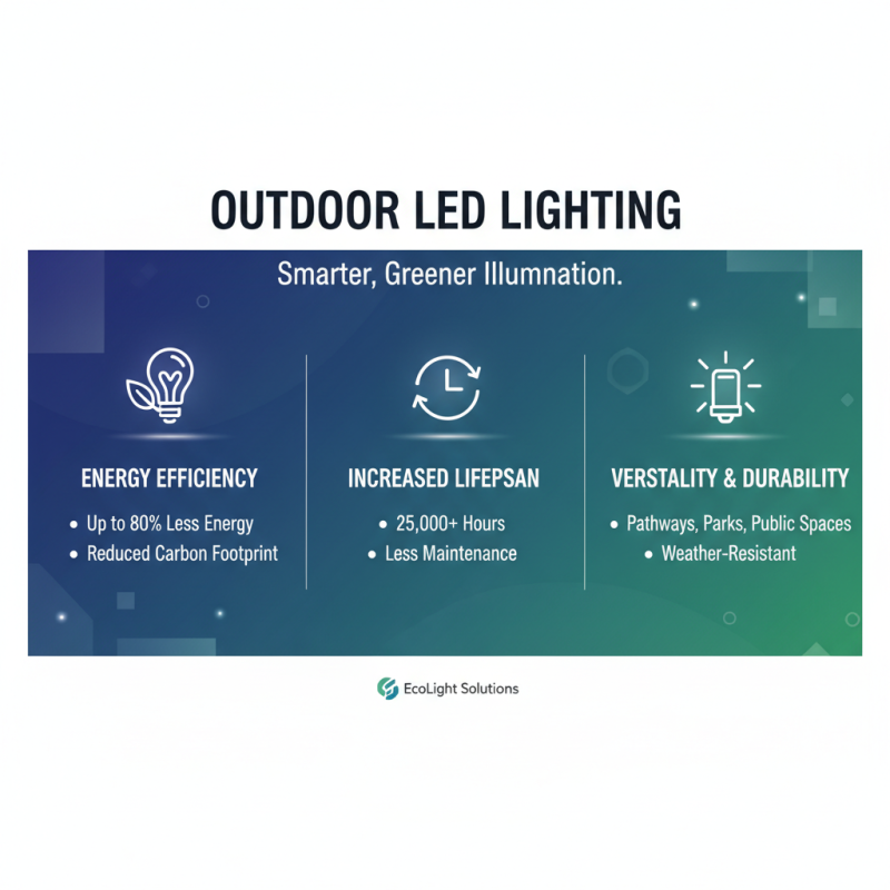 What is Outdoor LED Lighting? Benefits, Types, and Uses Explained