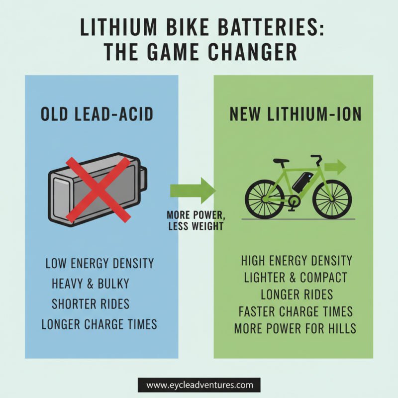 Top Benefits of Using Lithium Bike Batteries for Electric Bicycles