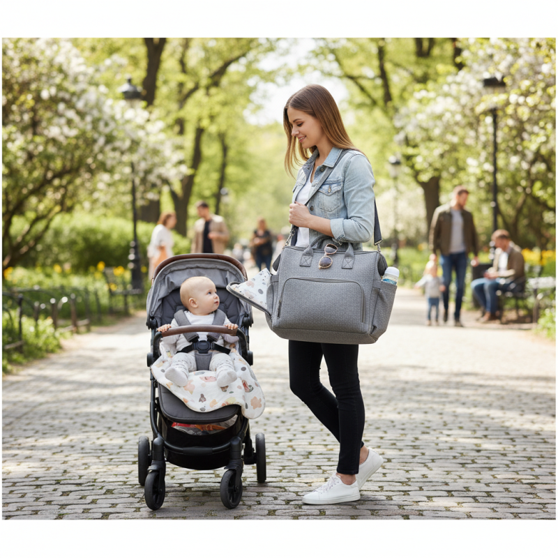 Why Choose a Neoprene Diaper Bag for Stylish and Functional Parenting