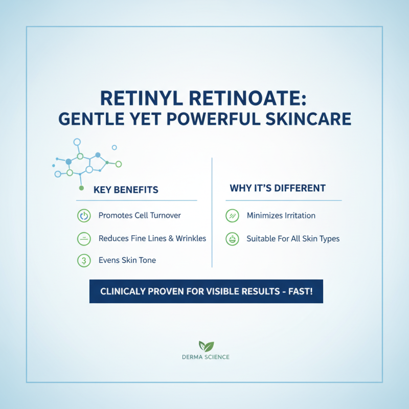 Why is Retinyl Retinoate the Best Option for Your Skincare Routine