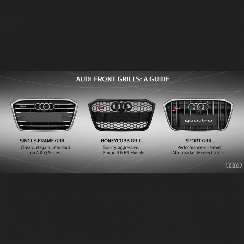 Ultimate Tips for Choosing the Perfect Front Grill for Your Audi