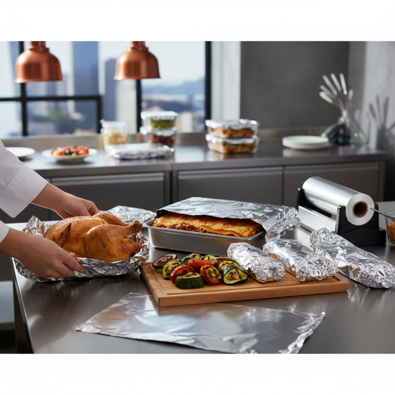 What is the Best Use of Foil Sheets for Food Preparation and Storage