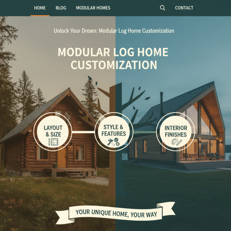 Why Choose Modular Log Homes for Your Next Dream Home