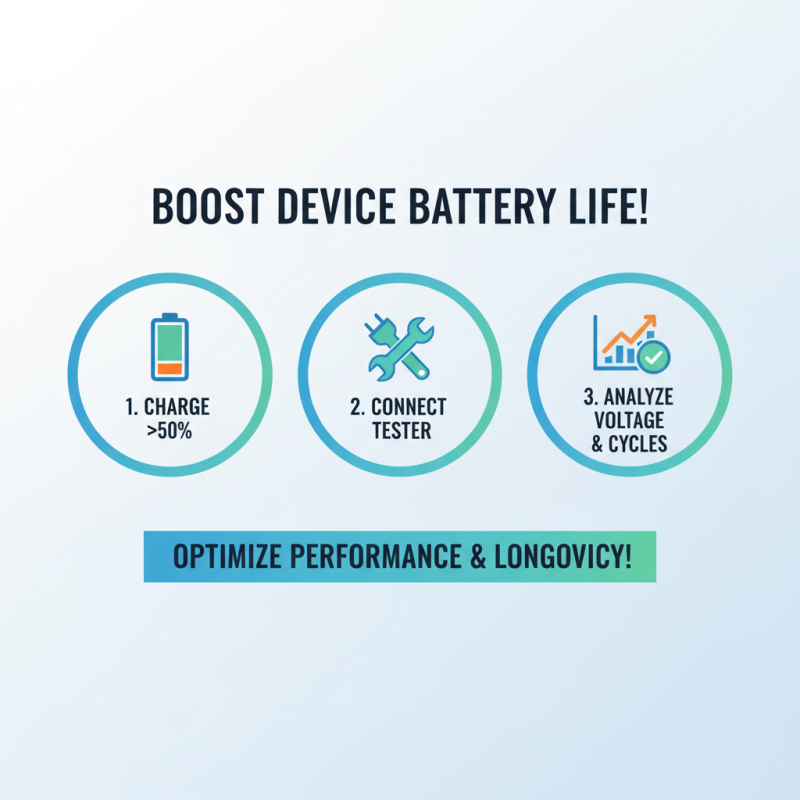 Top Tips for Using a Battery Health Tester to Extend Your Device's Lifespan
