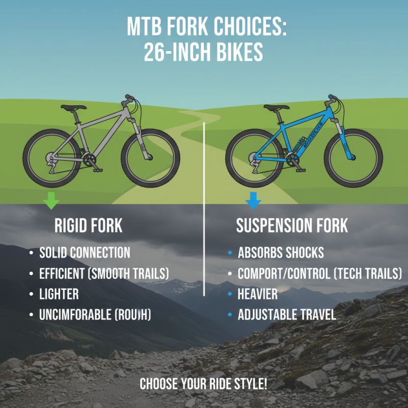 How to Choose the Right 26 Inch Mountain Bike Fork for Your Riding Style