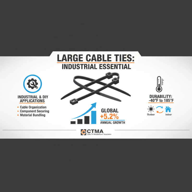 How to Choose the Best Large Zip Ties for Your Projects and Needs