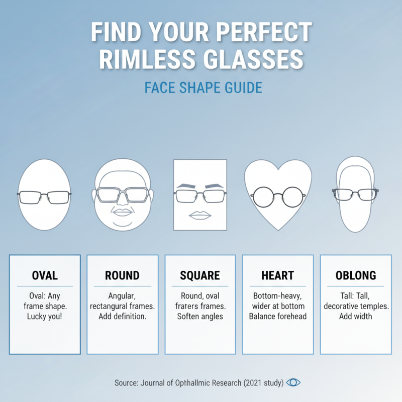 Top 10 Tips for Choosing the Perfect Rimless Glasses for Your Face Shape