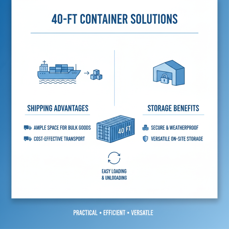 Best Uses for a 40 Ft Container in Shipping and Storage Solutions