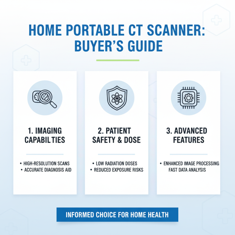 How to Use a Portable CT Scanner at Home for Medical Imaging and Diagnosis