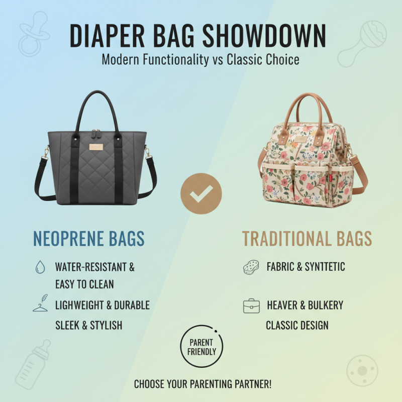 Why Choose a Neoprene Diaper Bag for Stylish and Functional Parenting