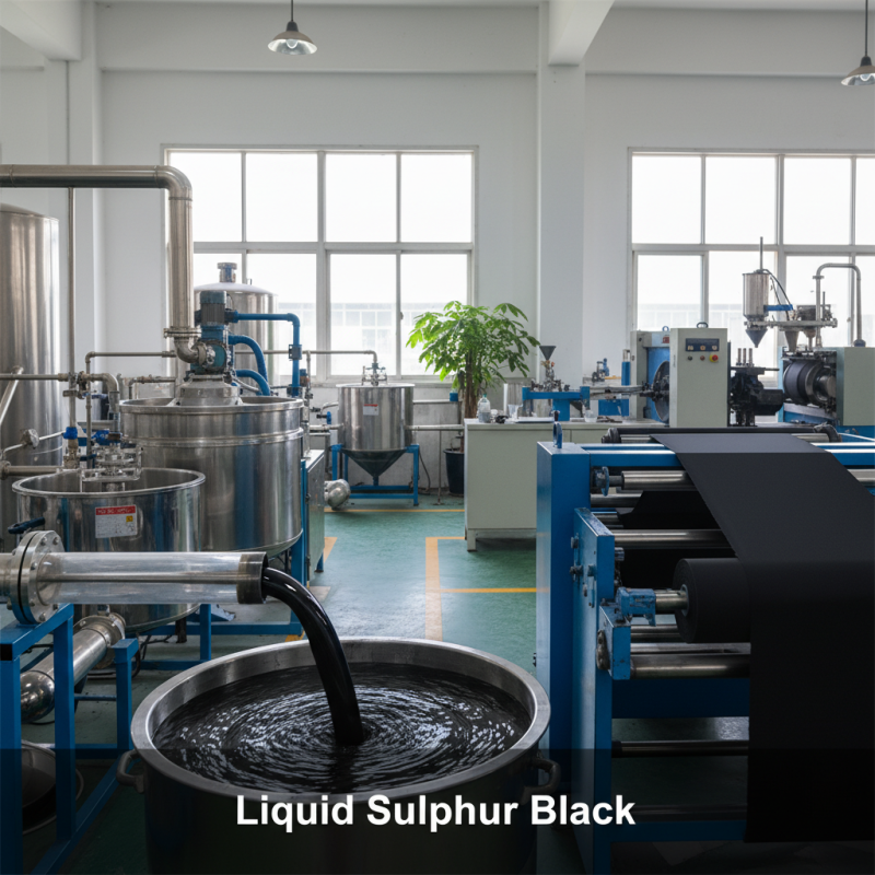 Why Liquid Sulphur Black is Essential for Your Industrial Applications