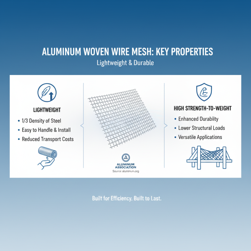 What is Aluminum Woven Wire Mesh and Its Applications in Various Industries