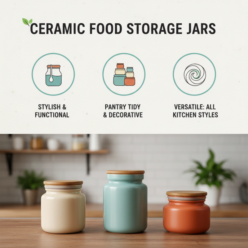 10 Best Ceramic Food Storage Jars for Stylish and Functional Kitchen Storage