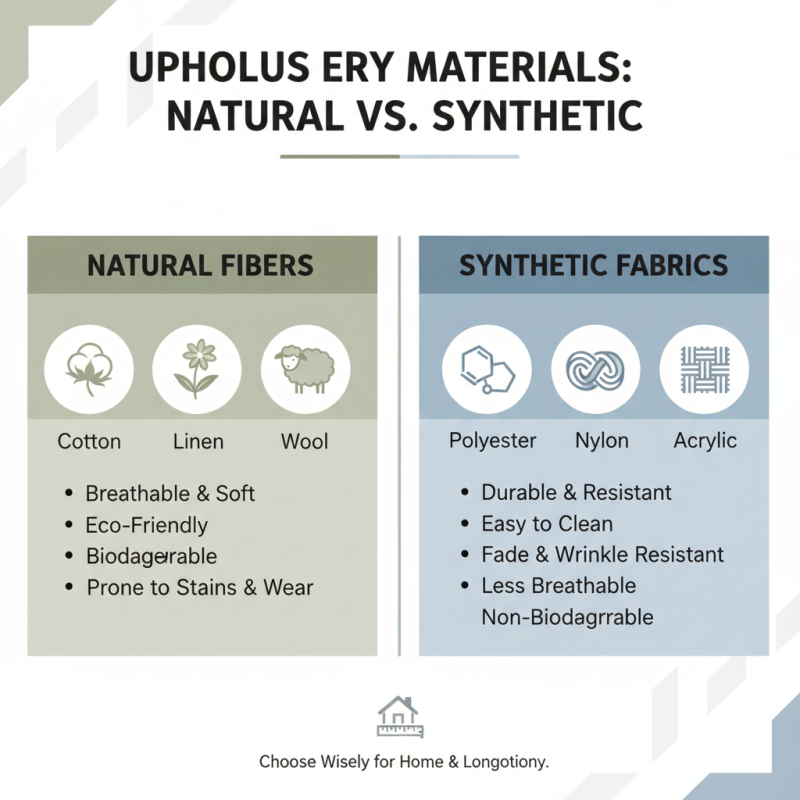 Top Furniture Upholstery Materials You Need to Know for Your Home