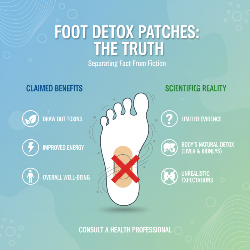 Top Detox Patches For Feet Benefits and How They Work for Your Health