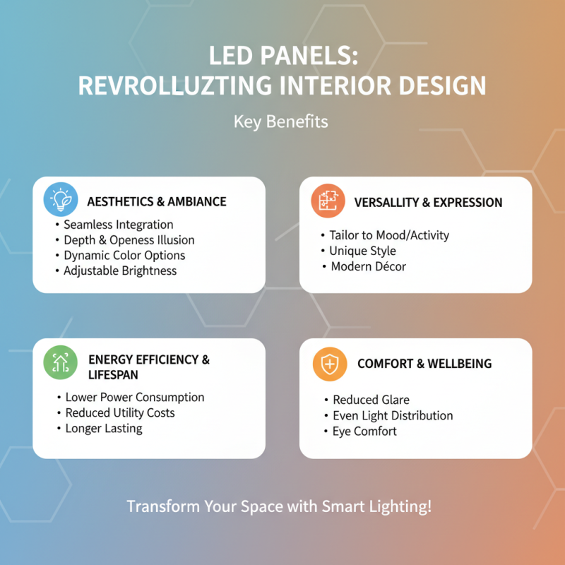 Top 10 Benefits of Using LED Panels Wall for Modern Interior Design