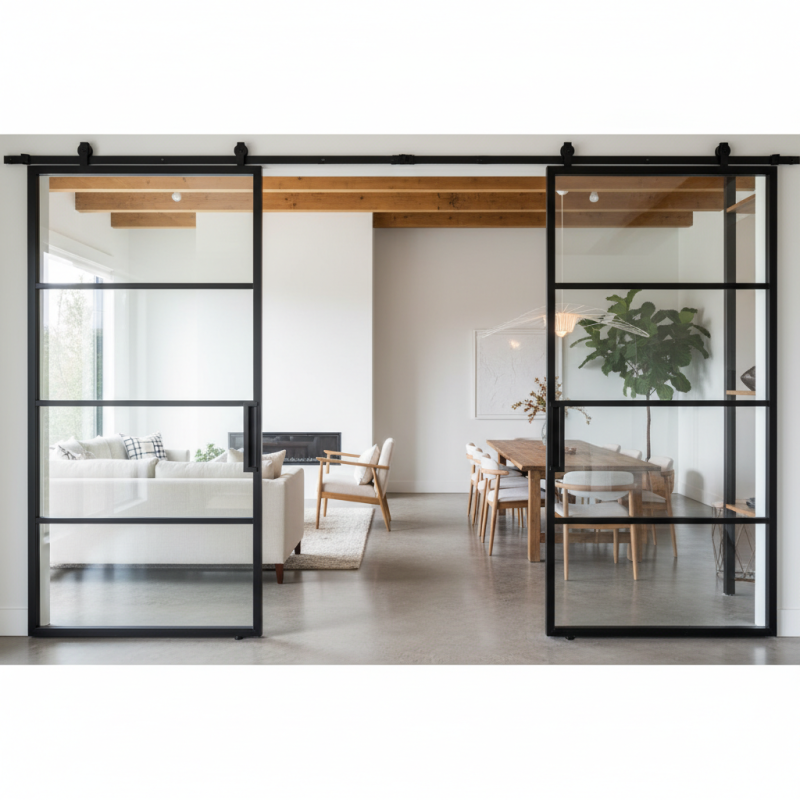 Why Choose Glass Barn Doors for Your Home Decor Style and Functionality