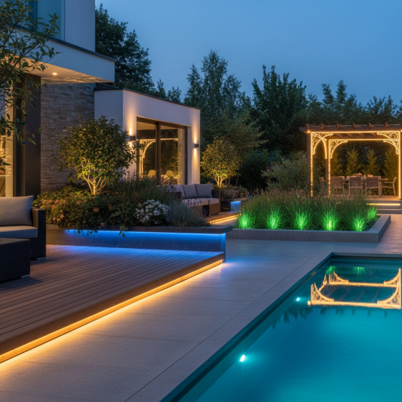 Top Benefits of Using LED Strip Lights for Outdoor Spaces