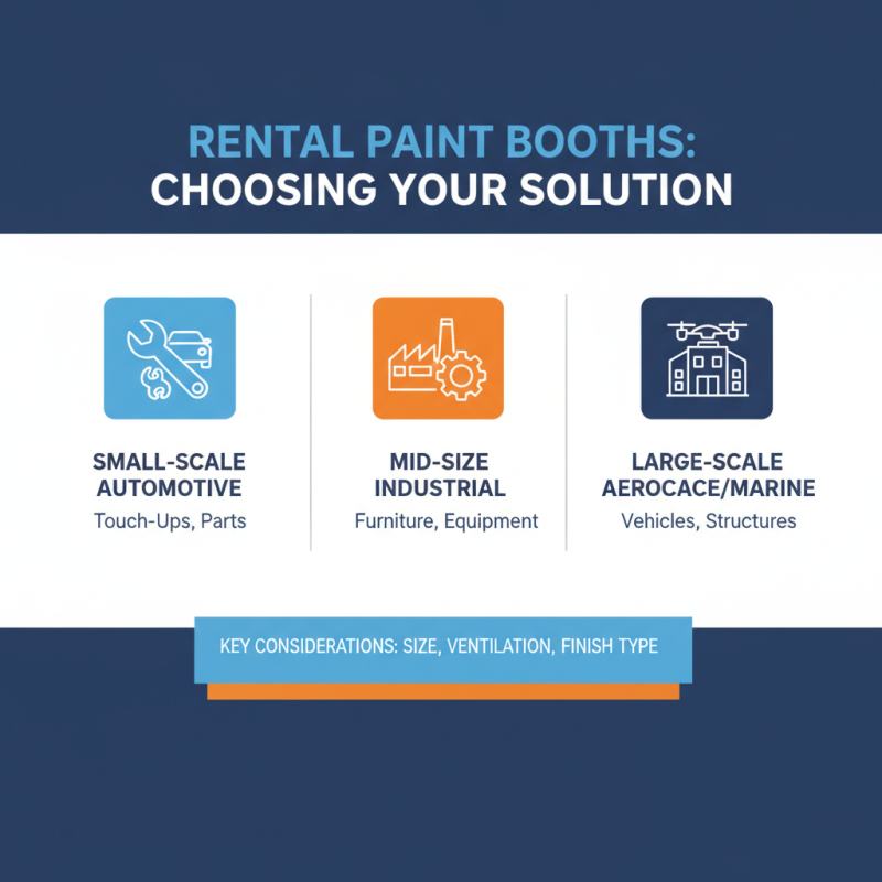 How to Choose the Best Paint Booth Rental for Your Projects