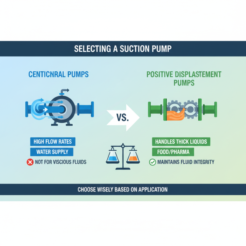 How to Choose the Right Suction Pump for Your Needs and Applications
