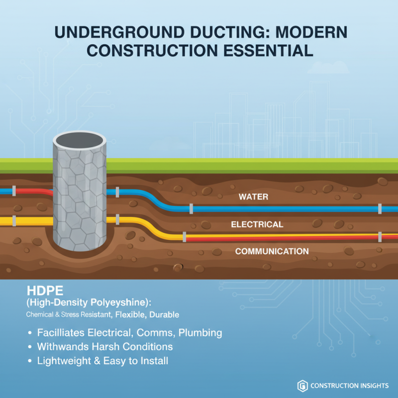 What is Underground Ducting and How Does It Work in Construction Projects