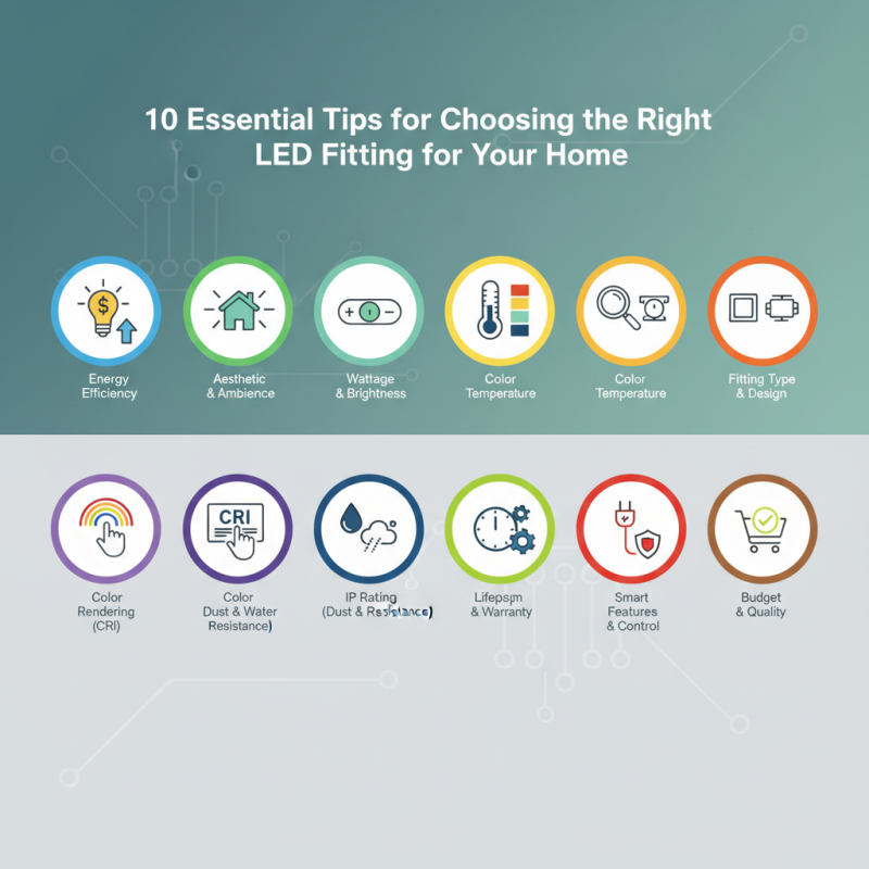 10 Essential Tips for Choosing the Right LED Fitting for Your Home
