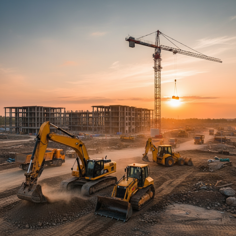 Top Heavy Equipment Types for Construction and Their Key Features