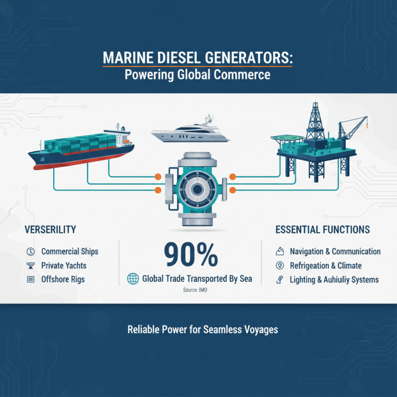 Top 10 Benefits of Using Marine Diesel Generators for Your Vessel