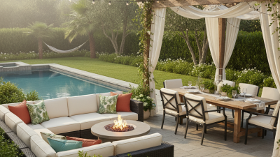 Top 10 Backyard Furniture Ideas to Transform Your Outdoor Space