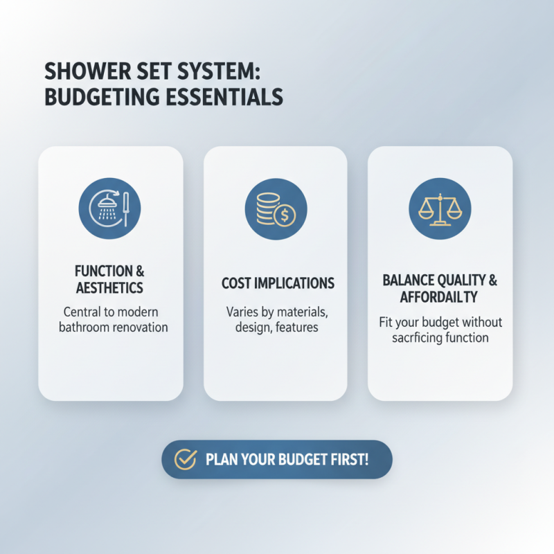 Why Invest in a Shower Set System for Your Bathroom Renovation?