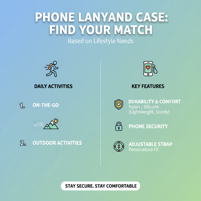 How to Choose the Best Phone Lanyard Case for Your Lifestyle and Needs
