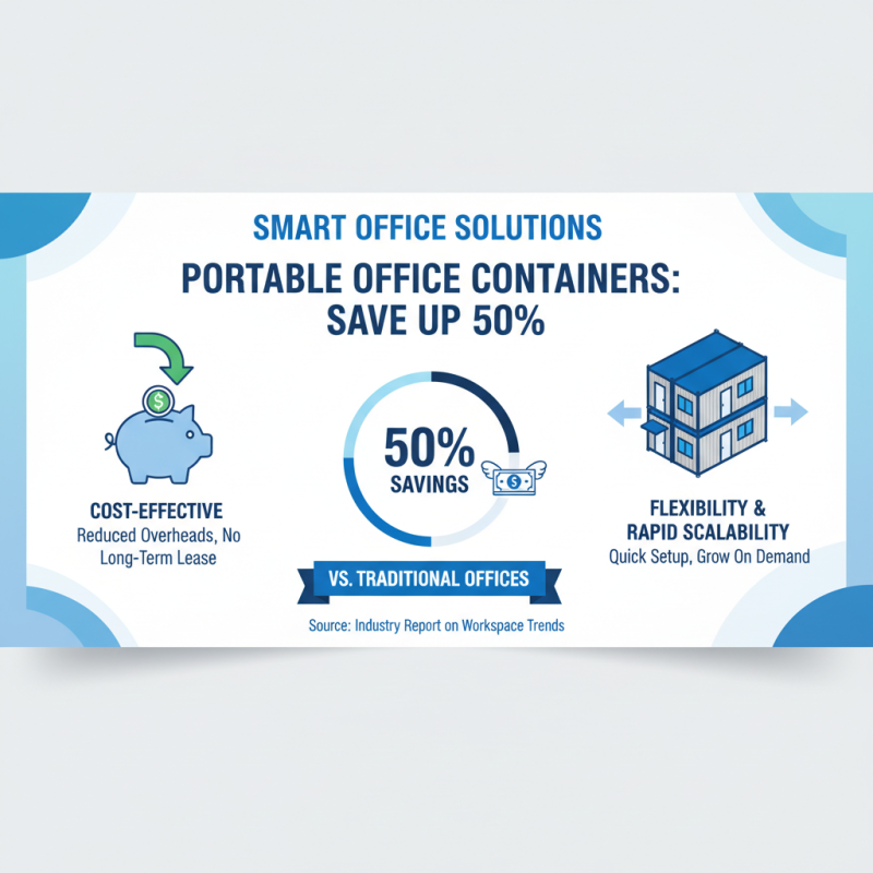 Top 10 Benefits of Using Portable Office Containers for Your Business Needs
