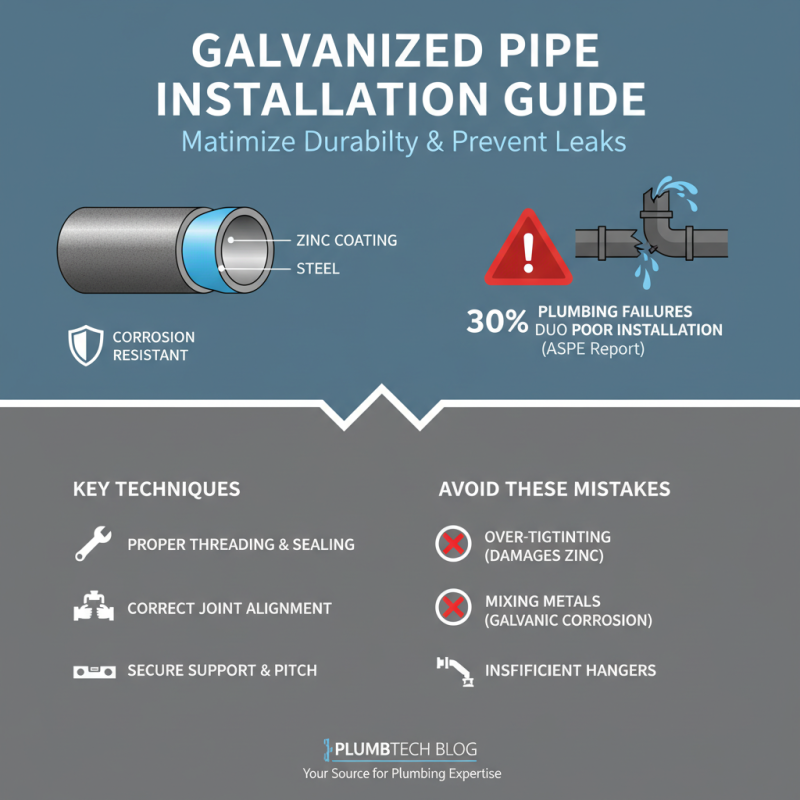 Best Galvanized Pipe Types for Your Plumbing Projects