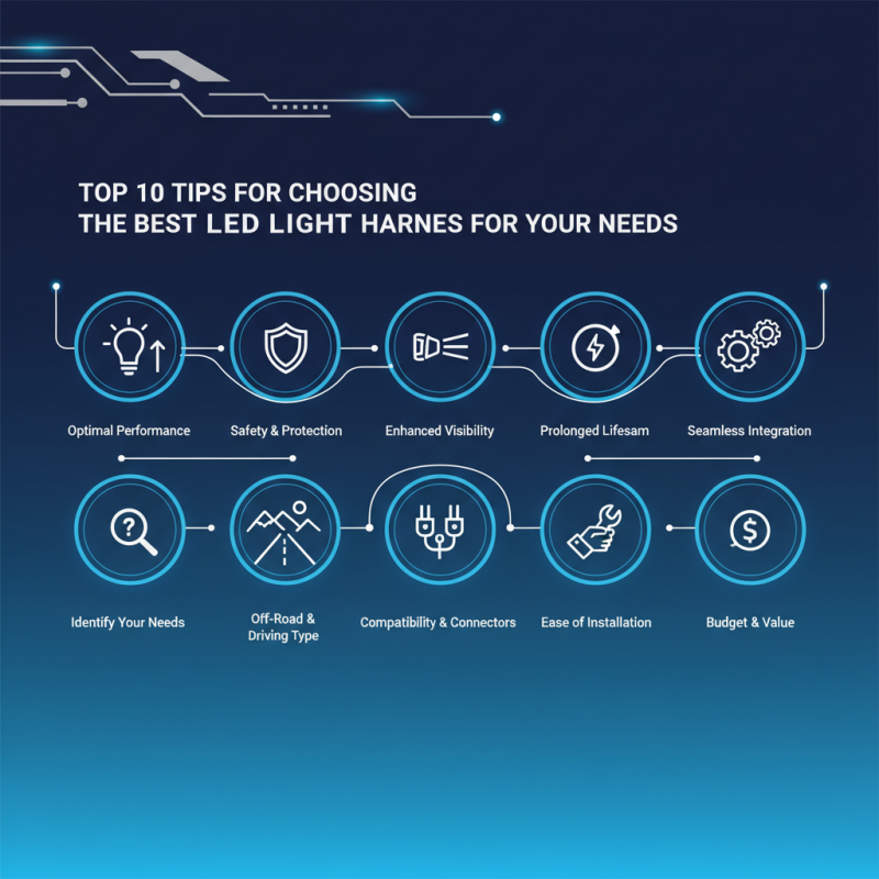 Top 10 Tips for Choosing the Best LED Light Harness for Your Needs