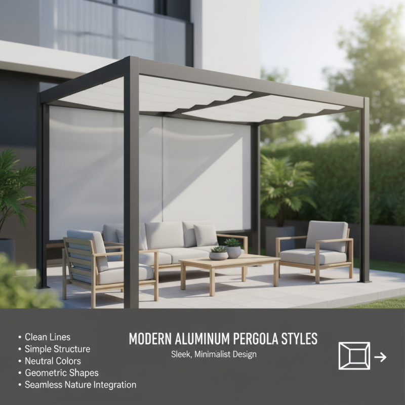 How to Choose the Best Modern Aluminum Pergola for Your Outdoor Space